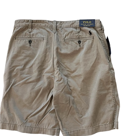 NWT Men’s Gray Polo Ralph Lauren Relaxed Fit 10” Shorts - Picture 5 of 9
